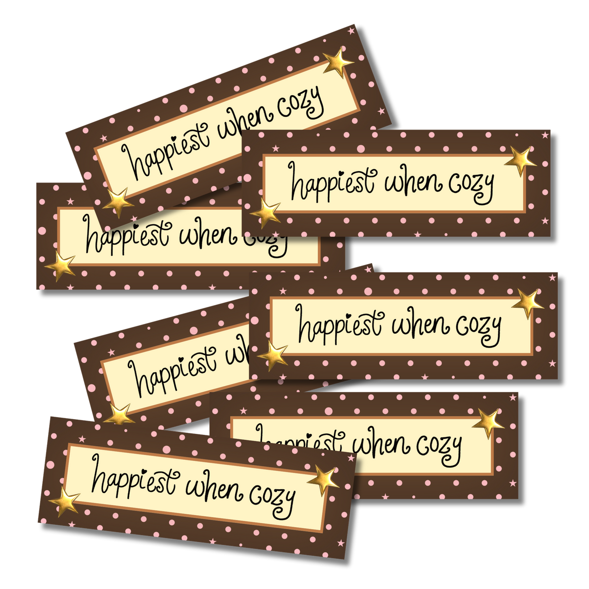 "Cozy" Sticker