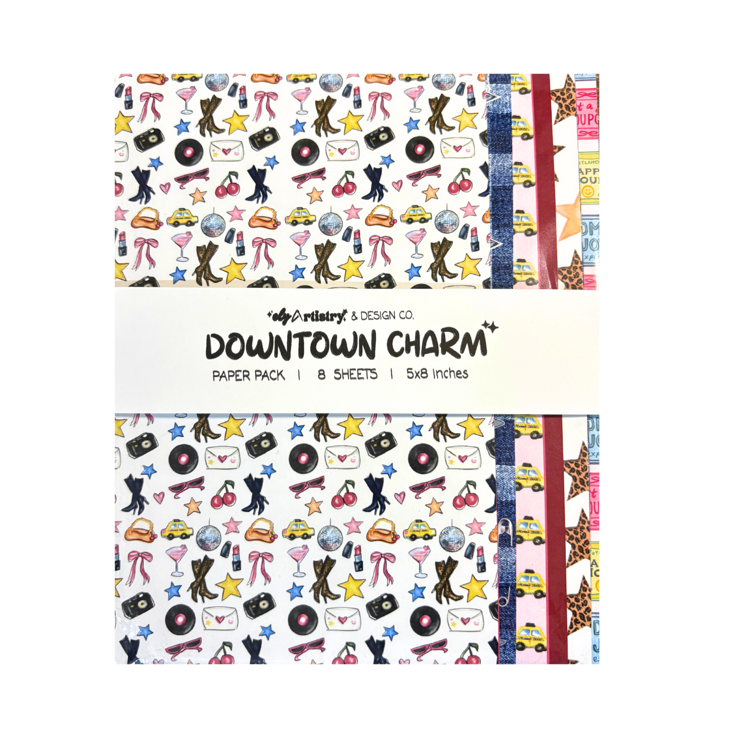'Downtown Charm' Scrapbook Paper Pack