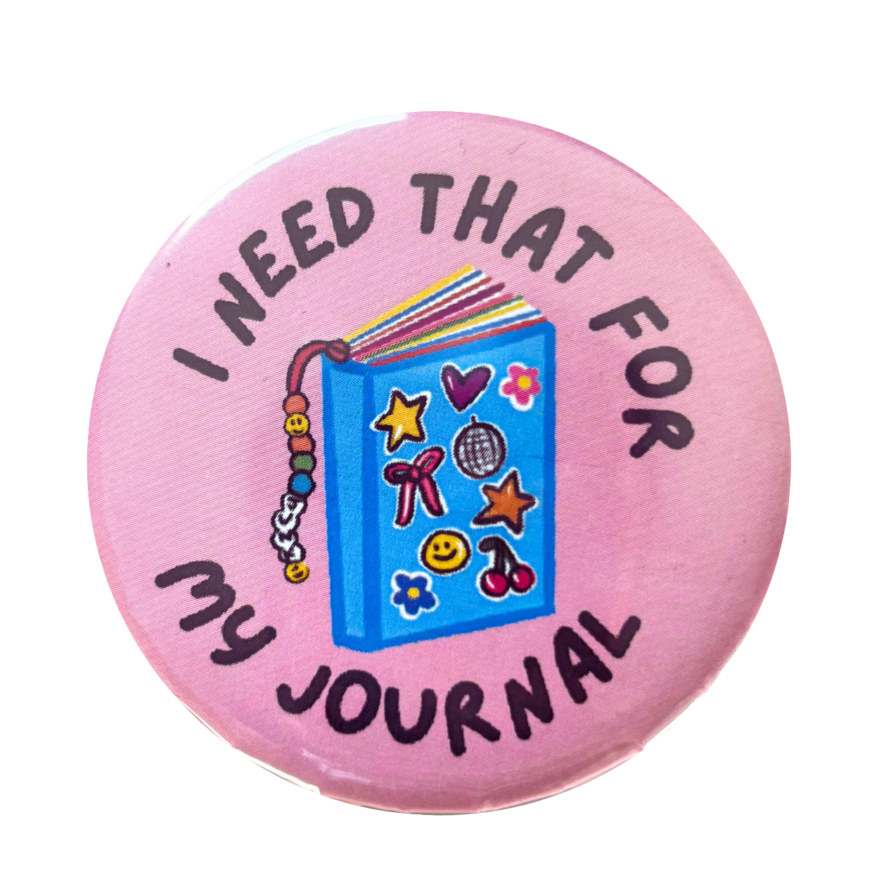 "Junk Journaler" Button Pin