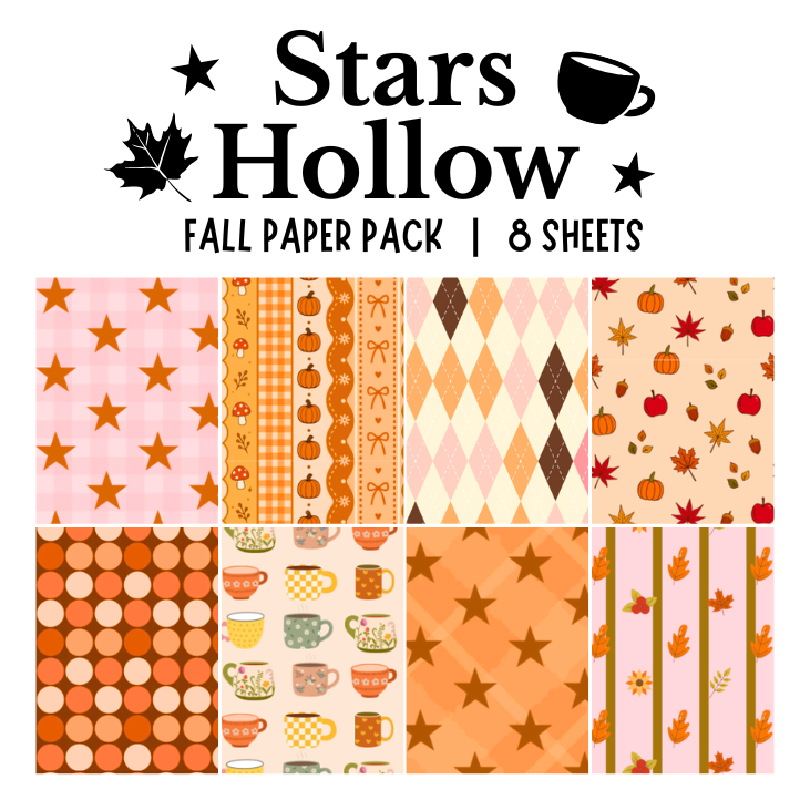 'Stars Hollow' Fall Paper Pack