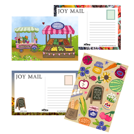April JoyDrop (Postcards Only or Full Drop)
