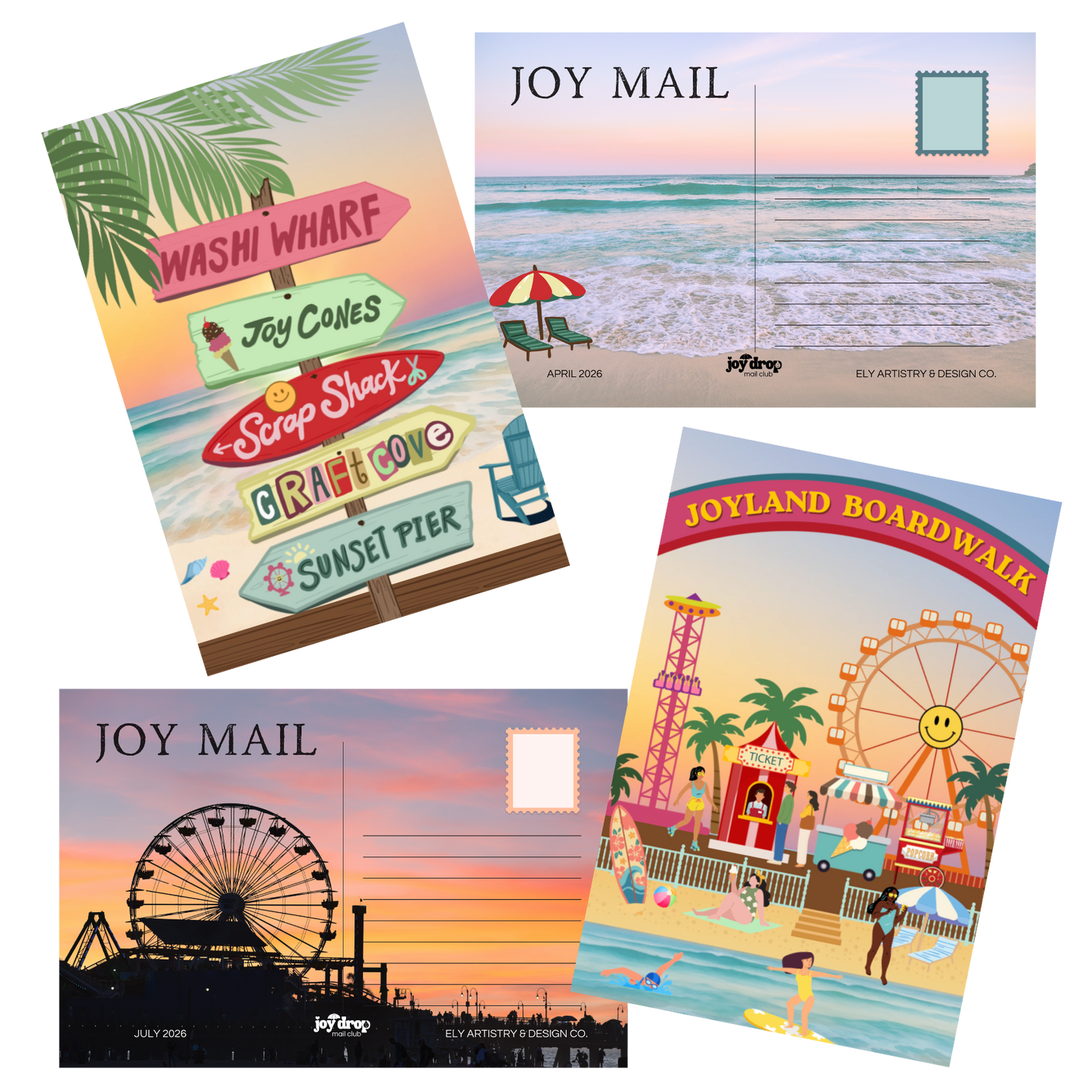 July JoyDrop (Postcards Only or Full Drop)