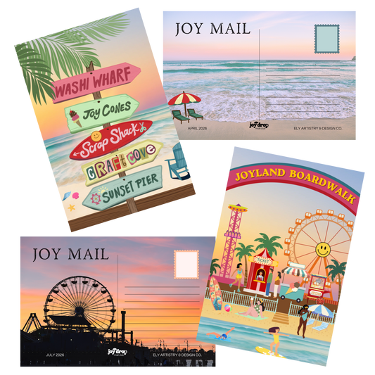 July JoyDrop (Postcards Only or Full Drop)