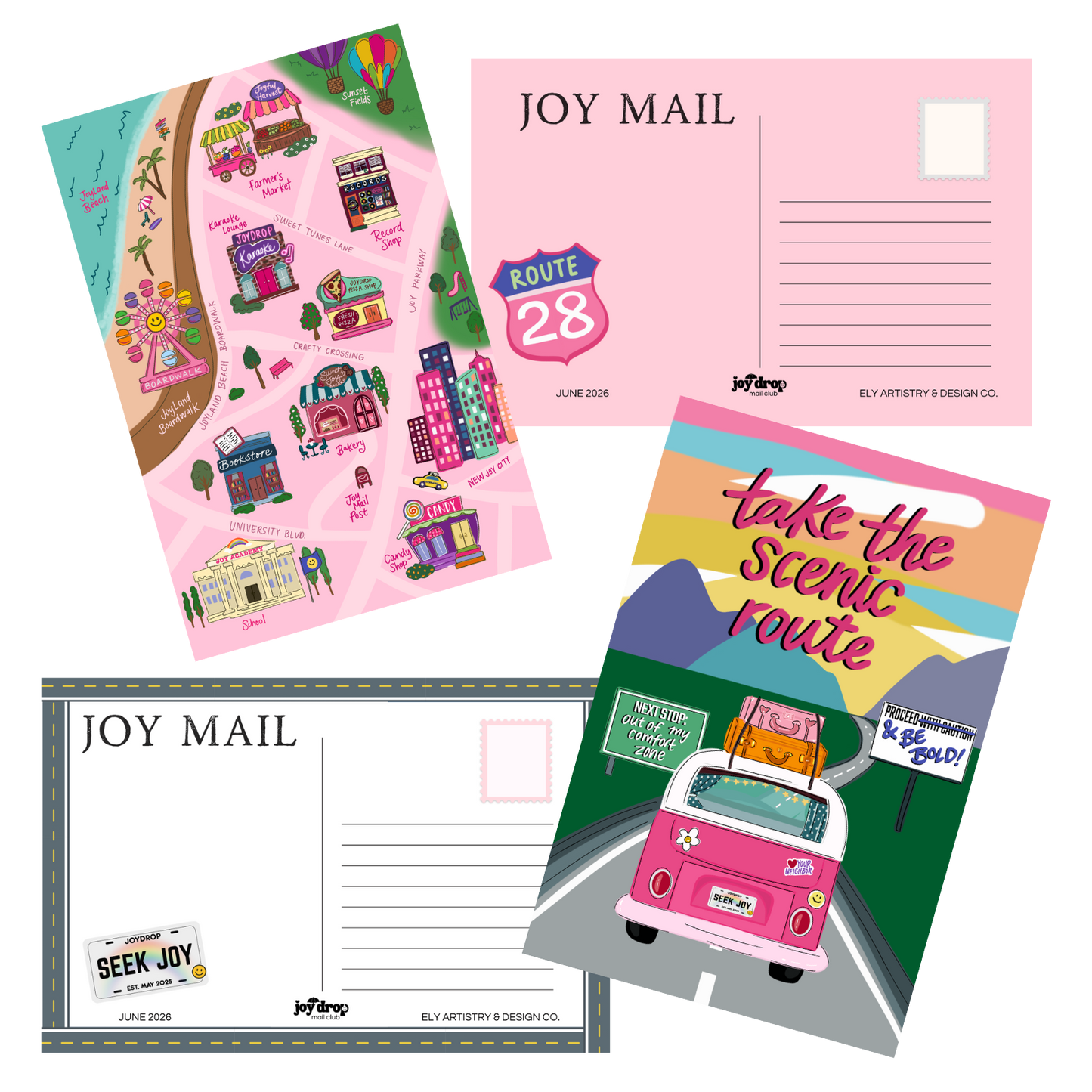 June JoyDrop (Postcards Only or Full Drop)