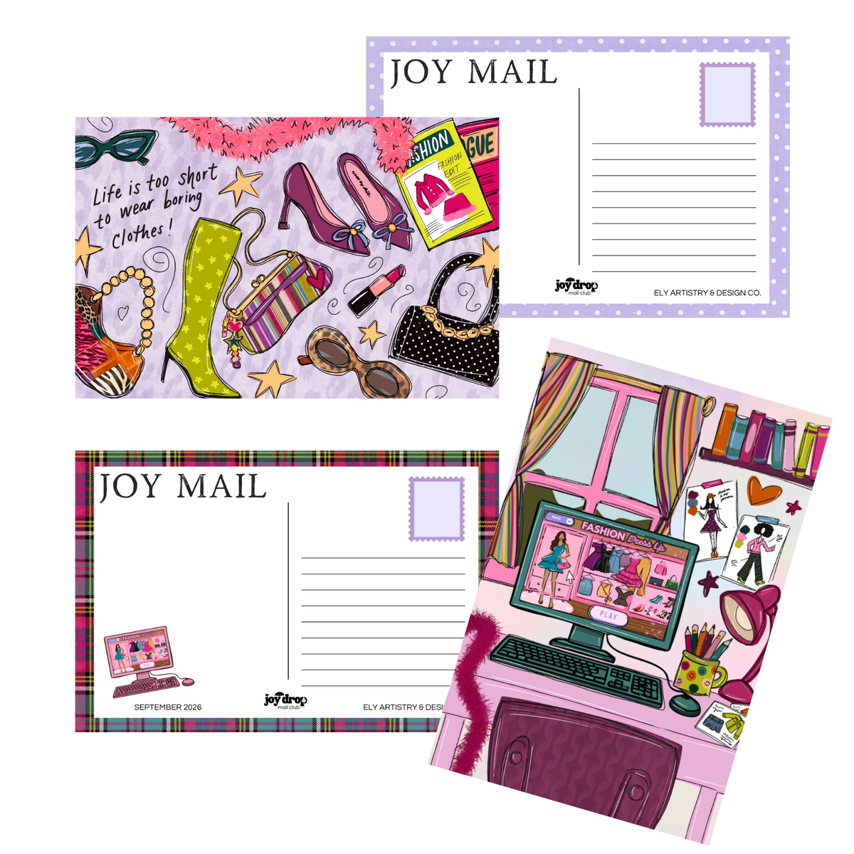 September JoyDrop (Postcards Only or Full Drop)