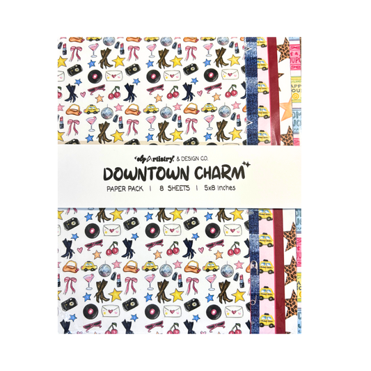 'Downtown Charm' Scrapbook Paper Pack